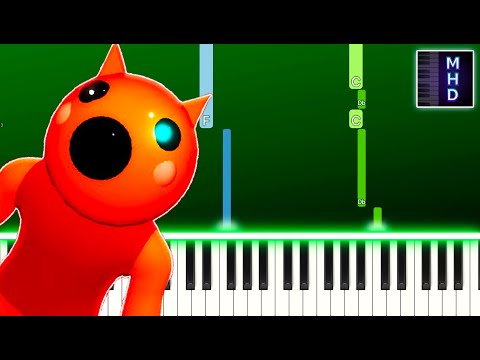 Piggy Roblox You Escaped Music Piano Tutorial Easy Youtube - you escaped roblox