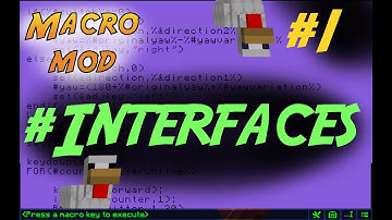 [Macro Mod Tutorials] Quick overview of a few screens!