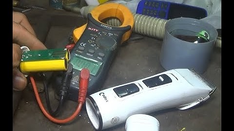 Thay pin xịn xò cho tông đơ pin Codos!