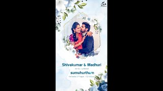 Sita Ramam-Inthandham-wedding invitations- best -traditional-classic-cinematic-royal  invitation-029