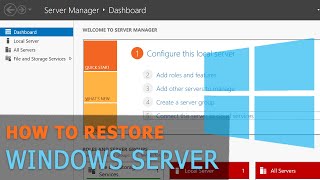 🗄️ How to Configure Data Backup, Create a Backup Copy and Restore Windows Server 🗄️ screenshot 5