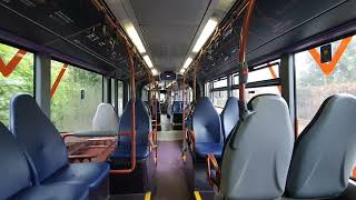 *THRASH* First York Mercedes Benz O530G Citaro 11104 (BG58 DLV) Route 2