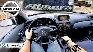 Nissan Almera II 2004 | 98HP136NM | POV TEST DRIVE, POV ACCELERATION, POV REVIEW | #DrivePOV