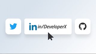 Social media Buttons with Hover Animation using HTML & CSS Only.
