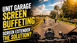 Triumph Scrambler 1200 : Unit Garage Screen Buffeting Problems