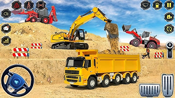 🚧 City Road Construction Gameplay - Android Gameplay