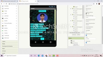 Membuat aplikasi biodata menggunakan app inventor 2