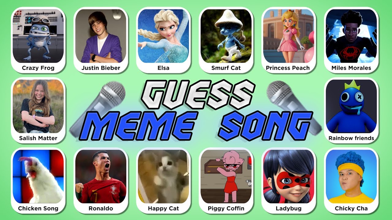 Guess The Voice Songs & YouTubers |  Salish Matter, Lay Lay, Kinigra Deon, King Ferran 🗣️🎙️🤔