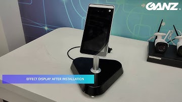 Installation & Setup of Temp Detection Device GANZ EN7-S02T