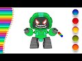 How to draw boogie bot  easy stepbystep tutorial  poppy playtime