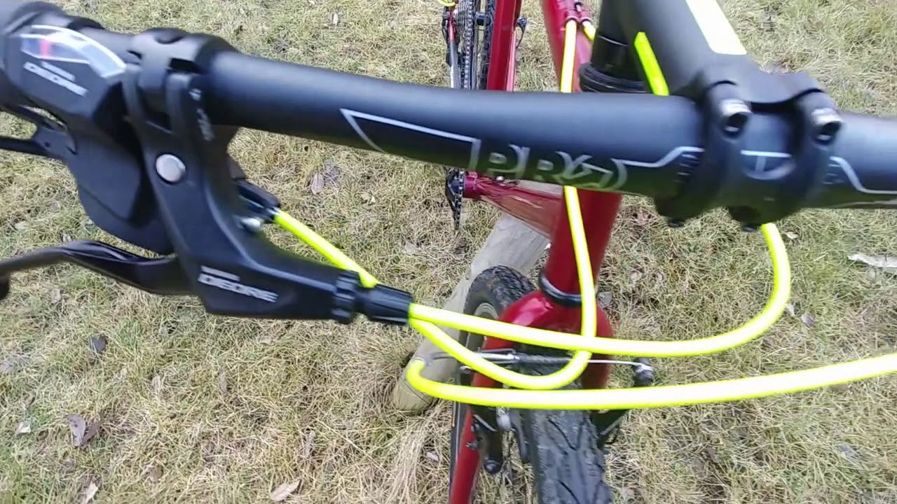 Stalowy rower typu gravel - własna produkcja na bazie roweru trekingowego z supermarketu