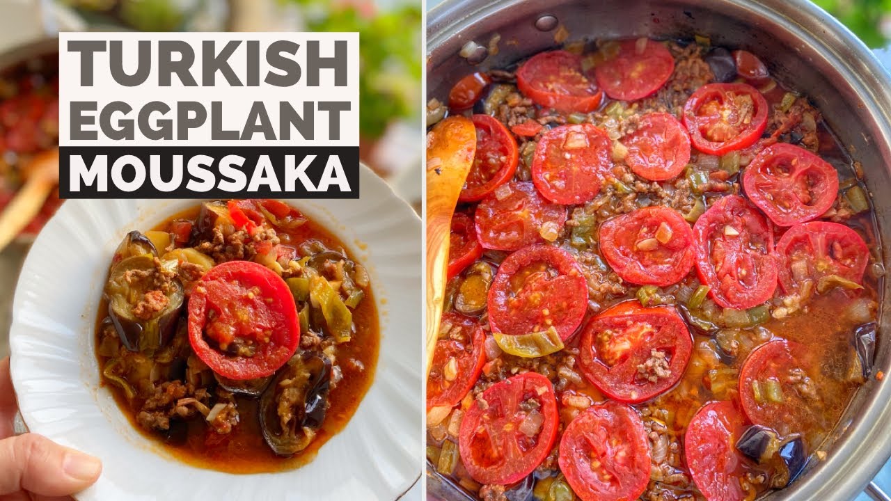 Turkish Eggplant Moussaka "Patlcan Oturtma / Musakka"