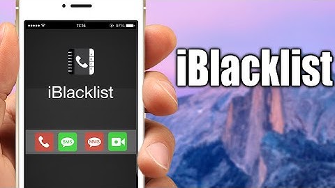 iBlacklist - iOS 8 Jailbreak Cydia Tweak