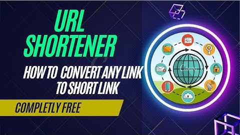URL Shortener : How to convert any link to short link - FREE