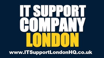 IT Support Company London - IT Support in London