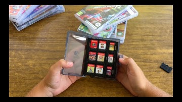 Unboxing Review of Nintendo Switch Game Card Case 24 Full of Games