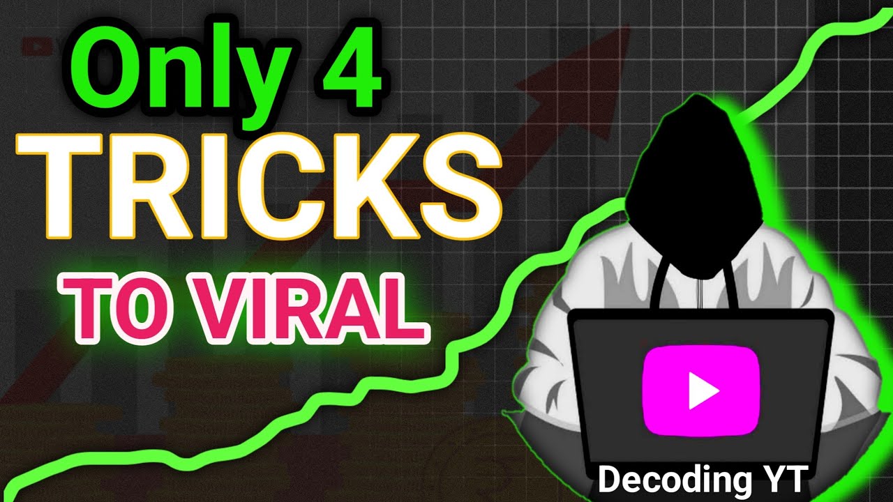 only 4 secrets to grow your channel | @decoding yt viral tricks ...