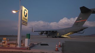 Night Jump Training with the Tarantulas | 418th FLTS C-17 Airborne Ops | Fort Irwin