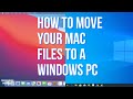 How to Transfer Files Data From a Mac to Windows PC via an External Hard Drive