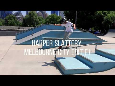 PLATI THATKID skateboarding Harper Slattery Melbourne CBD E1