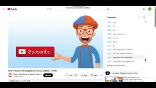 Blippi - Click that big red subscribe button