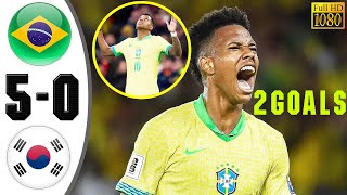 Brazil vs South Korea 5-0 Highlights & All Goals 🔥 Friendlies 2025 HD