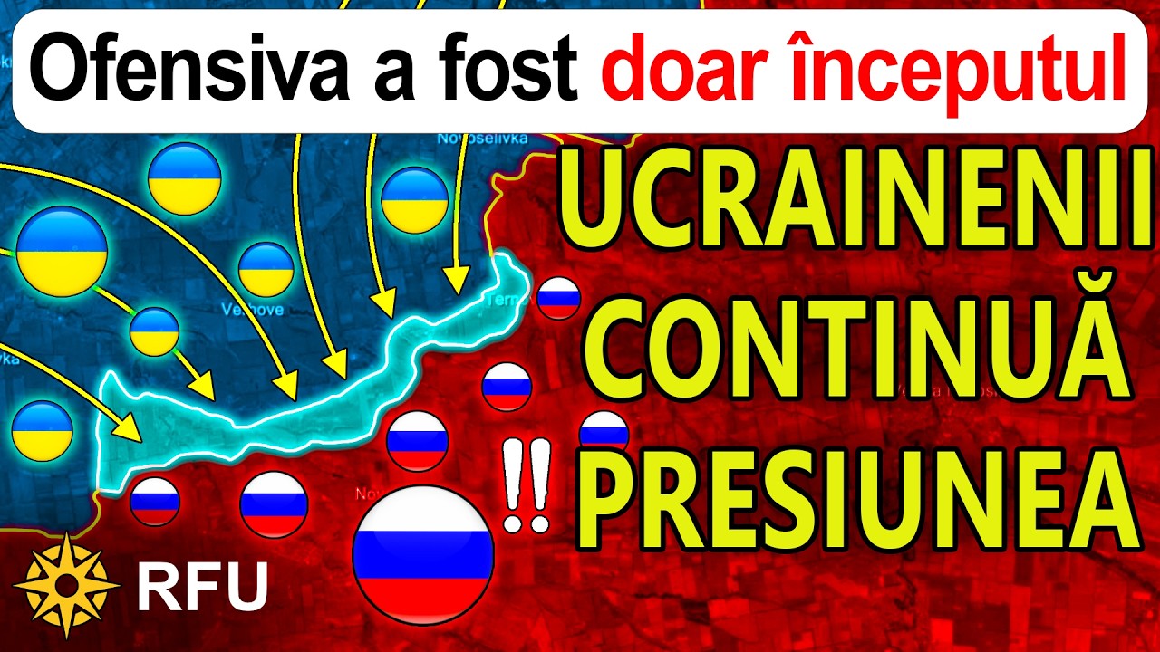 Retragerea rusă: forțele ucrainene își extind controlul pe întreaga lungime a frontului | RFU News