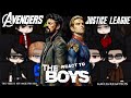 Avengers &amp; Justice League React to THE BOYS // Gacha React