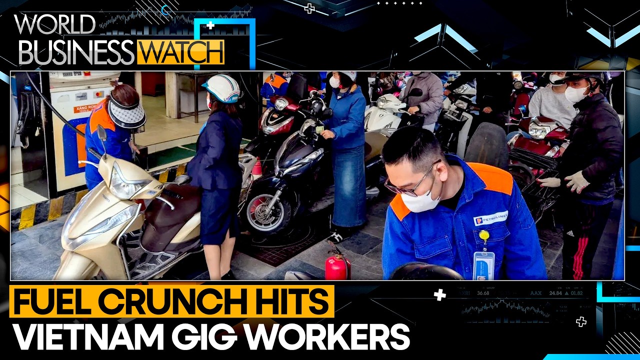 Vietnam Riders Hit by Fuel Price Surge | World Business Watch | WION