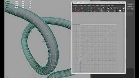 UV unwrapping a curved pipe in Maya