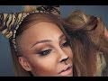 LION TIGER HALLOWEEN MAKEUP TUTORIAL  - SONJDRADELUXE