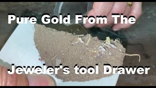 Jewelers Tool Drawer Filings & Clippings