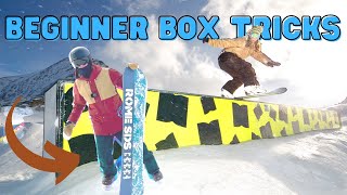 Try These 5 Easy Box Tricks In The Terrain Park This Weekend