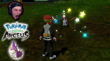 Shiny Wurmple LIVE Reaction in Pokemon Legends Arceus ✨