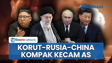 Korut-Rusia-China Kompak Kecam Serangan AS ke Iran, Sekutu Teheran Siap Pasok Hulu Ledak Nuklir