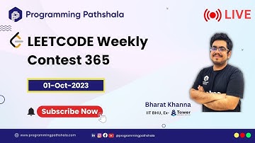 Solving Weekly Leetcode 365 Live with Bharat, CM at Codeforces