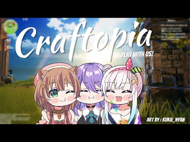 【Craftopia】HOLOLIVE INDONESIA GIRLS! ASSEMBLE! 【hololiveID】のサムネイル