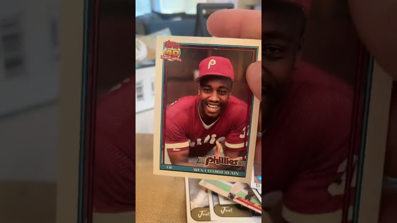 Opening a Fairfield Pharmacy Baseball Card Box