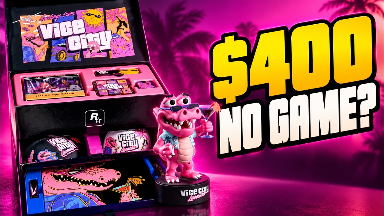 Video thumbnail for GTA 6 Collector’s Edition BAD Reveale