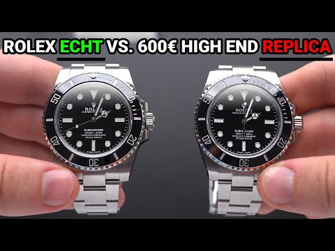 Rolex Submariner vs 600€ HIGH-End REPLICA | Rolex Submariner No Date 114060 | WATCHVICE