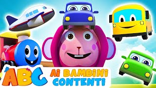 Impara i nomi dei Veicoli per bambini in Italiano | Ai Bambini Contenti | All Babies Channel Italian screenshot 1