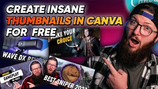 Ultimate Canva Tutorial for YouTube Thumbnails | [Canva for Streamers]