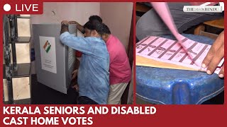 Kerala Assembly polls: Home voting begins for seniors and disabled in Thiruvananthapuram