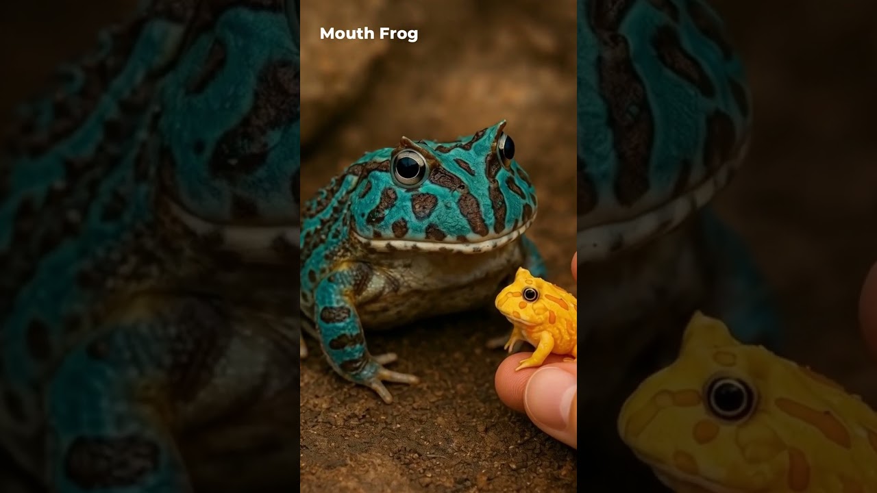 Baby Frog Surprise! 🐸 