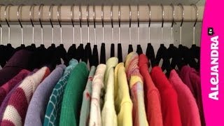 Closet Organization Ideas & Tips: Organizing Your Closet Sign-up for my FREE Organizing Video Series Here! - http://www.alejandra.tv/recommends/3dvs0101/ Join My Organizing Program