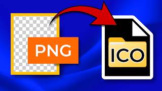 PNG 이미지를 ICO 이미지로 변환하는 방법