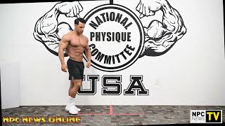 2024 IFBB Pittsburgh Pro Men&#39;s Physique Champion Ali Bilal Posing Practice HD Video