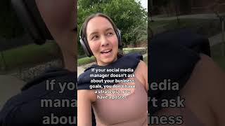 Not every social media manager is a social media strategist #socialmediamanager