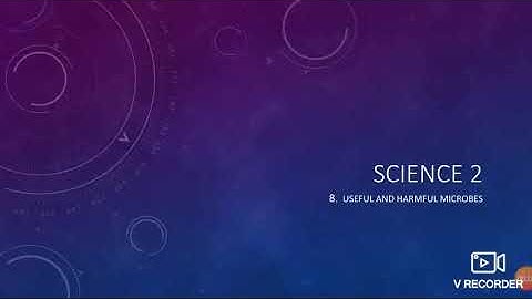 9th standard Science 2 chapter 8 - Useful and Harmful Microbes .