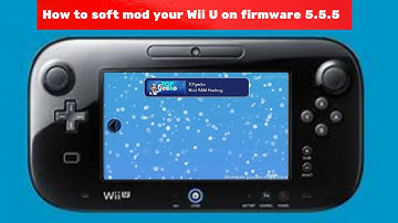 How to soft mod your Nintendo Wii U in 2022 on firmware 5.5.5